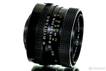 CZJ Pancolar electric MC 1,8/50mm M42 OHNIVÁK - 5