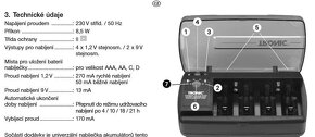 Univerzální nabíječka Tronic KH967 - 5