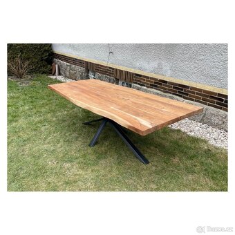 Masivní jídelní stůl - Living 210 cm - 5