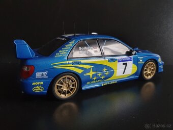 Subaru impreza wrc 1:18 rally Petter Solberg - 5