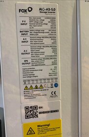 Hybridní měnič Foxess AIO H3-5.0 - 5
