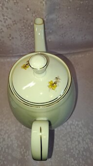 RETRO PORCELÁNOVÁ ČAJOVÁ KONVIČKA - 5