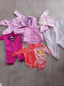 Oblečení holka 0-3 měsíce - 5