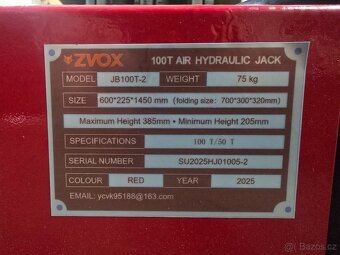 Zvedák, hever 100tun - 5