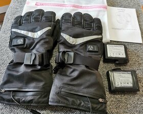 Vyhřívaná vesta AlpenHeat FIRE-FLEECE - zelená XS,rukavice - 5