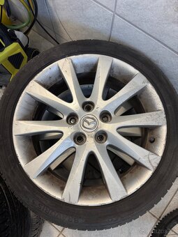 Alu kola Mazda 6 17" 5x114,3, letní 215/45 R17 - 7 mm - 5