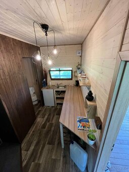 Vybavená chata k odvozu, Tiny house, maringotka - 5