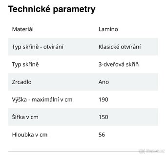 Šatní skříň Rams - 5