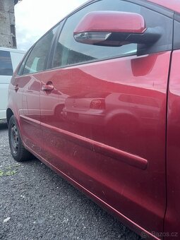 VW Polo 9N 2006 LA3X BMD kapota, blatník, dveře, světlo - 5