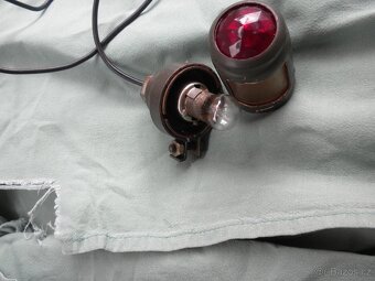 ČZ 98-500 zachovalé zadní světlo v hezké patině,kompletní - 5