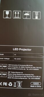 LED projektor H1 HOPVISION FULL HD 4K BLUETOOTH 9500 LM - 5