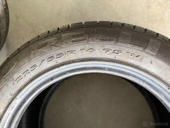 prodám letní pneumatiky 225/55/16 Pirelli celá sada - 5