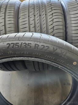 Nové letní pneu continental 315/30 R22 275/35 R22 - 5