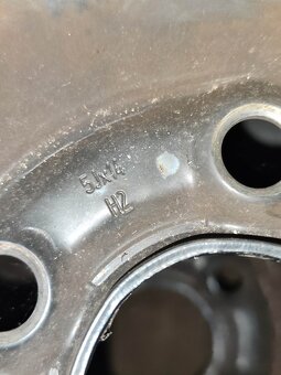 14"plechová sada 5x100 VW Polo Fox Fabia Ibiza Roomster - 5