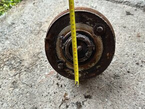 Litinové pojezdové kolo s náklonem 4ks - 5