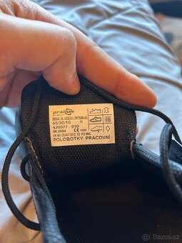 Obuv PRABOS City Black S20077 vel. 45 - 5