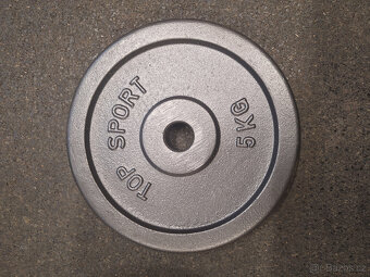 Olympijské kotouče s úchopy TOPSPORT - 5