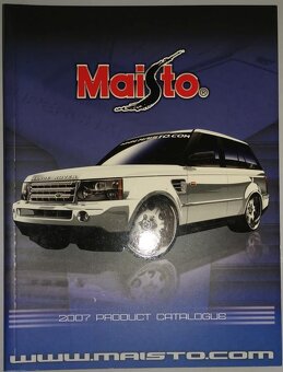 Sběratelské katalogy Maisto - 5