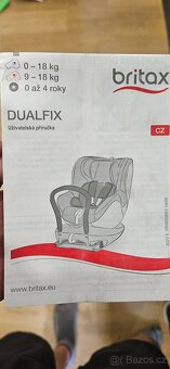Otočná autosedačka Britax Römer Dualfix 0-18 kg šedá Isofix - 5