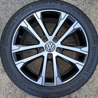 Originál sada disků VW Golf VII 5x112 R17 Singapore - 5