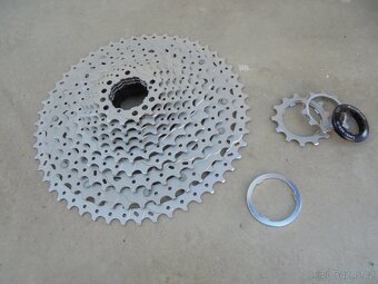 Nové Kľuky Sh. Deore + Kazeta SunRace + Reťaz 12 speed. - 5