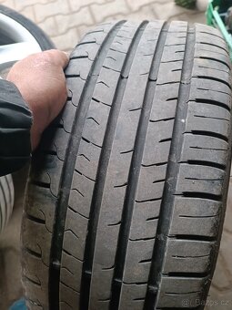 ALU kola 17" ATS, 7.5j,et 32,letní 225/45 pneu TOMKET SPORT - 5
