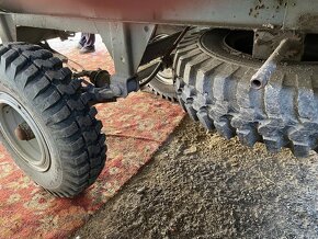 Traktorový přívěs 5t, zánovní kola Seha 9.00-16,nová rezerva - 5