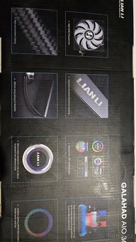 Vodní chladič LIAN LI GALAHAD AIO 360 RGB WHITE - 5