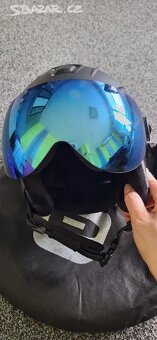 Lyžařská helma pánská se štítem Etape XL 58-61cm - 5