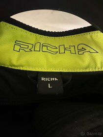 Textilní moto bunda a kalhoty Richa minimálně použité - 5