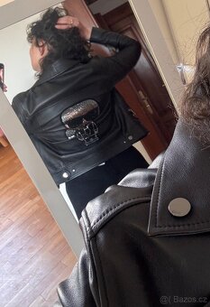 Kožená bunda Karl Lagerfeld - 5