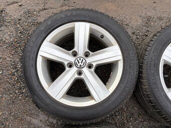 Alu orig sada VW Dover 5x112 6,5J ET46 205/55 R16 - 5