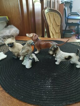 porcelánové sošky zvířat - 5