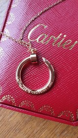 Náhrdelník Cartier Hřebík s kamínky - 5