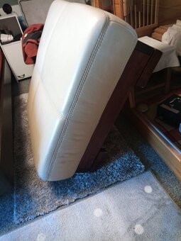 Sedačka rohová kožená - 5