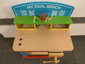 Dětský dřevěný ponk - pracovní stůl Bigjigs - 5