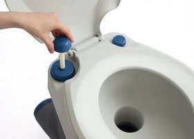 Toaleta chemická 20L PORTABLE TOILET COMBO + startovací sada - 5