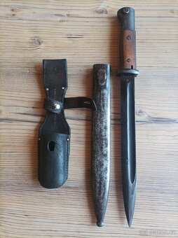 Bodák Mauser K98 dřevěné střenky - 5