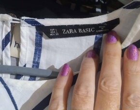 Elegantní halenka zn. ZARA, vel. cca 44 - 5