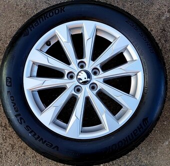 Disky originální Audi Q3, Škoda Kodiaq, VW Tiguan 5x112 R18 - 5