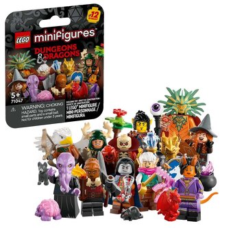 NOVÉ LEGO Dungeons & Dragons 71047 Kompletní série - 5