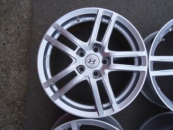 Alu disky na Hyundai, 17", rozteč 5x114.3, ET 51 ,šíře 7J - 5