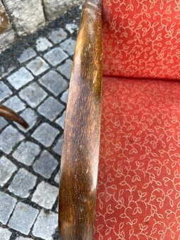 Křesla Halabala C - 2ks + stolek pavouk - 5