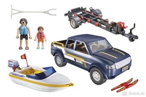 Playmobil 70534 terénní vozidlo a člun - 5