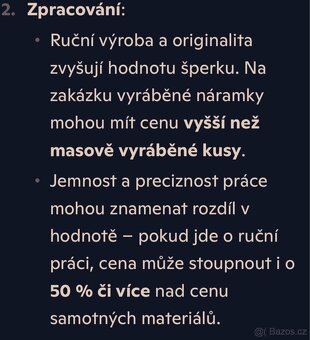 Luxusní náramek - 5