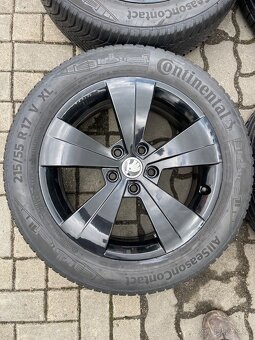 ORIGINÁL Alu Škoda TRITON R17, 5x112 - TOP STAV - 5