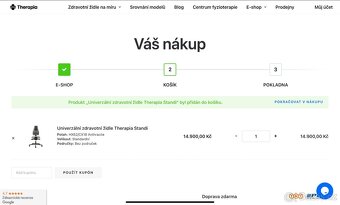 Zdravotní kancelářská židle Therapia Standi - 5