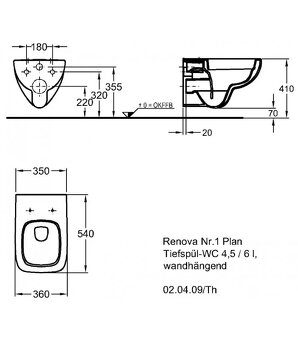 Geberit sedátko + Keramag WC - 5