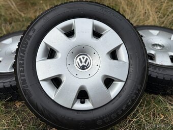 Kompletní zimní ocelová kola VW Polo - 175/70 R14 - 5x100 - 5