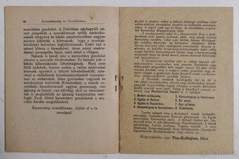 Kereszténység és Szociálizmus - Martinovich Sándor S. J. 19 - 5